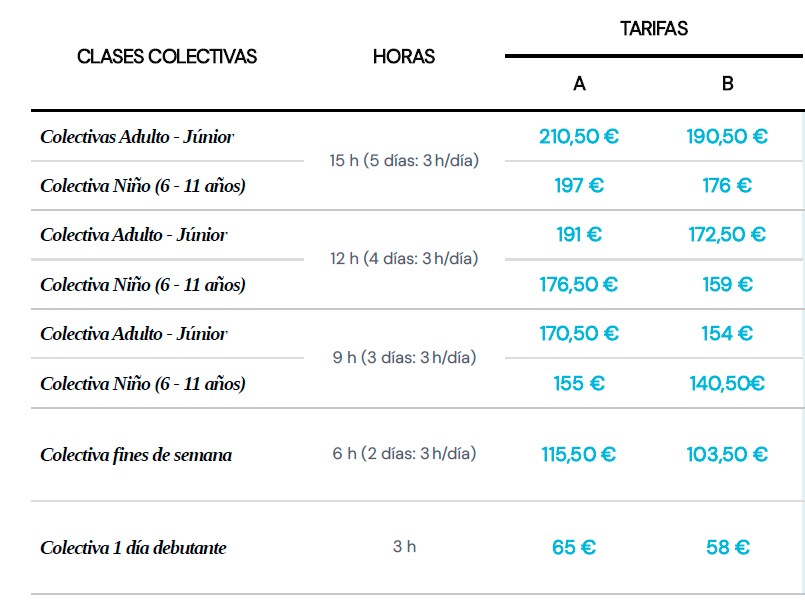 Actividades de Invierno